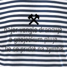 Hajer vengle drancuje a gnojočkum pluje bo se přidoł na zymba