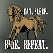 Eat Sleep Ride Repeat Western