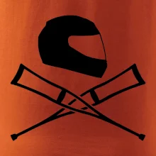 Cestná helma / barle