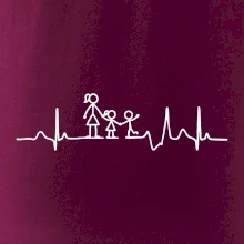 Ekg mamička a dievča + chlapec