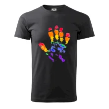 LGBT hand print
