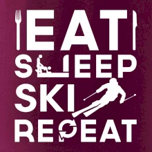 Eat sleep ski repeat