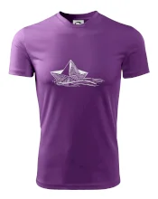 Letná romantika - papierová loďka