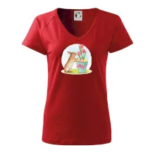 Veľkonočný zajačik tulipány