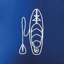 Paddleboard jedním tahem