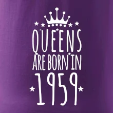 Queens are born in 1959