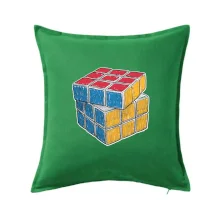 Rubikova kocka kreslená