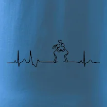 EKG zamilovaný pár EKG zamilovaný pár