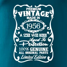 Vintage Etiketa - 1956