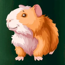 Morča - kreslené, bielo oranžové