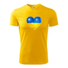 Ukrajina srdce vlajka Ukrajina srdce vlajka