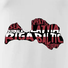 Mapy - názvy miest - Lotyšsko