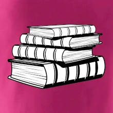 Knihy čiernobiele na sebe