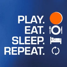 Hokejbal - Play eat sleep repeat Hokejbal - Play eat sleep repeat