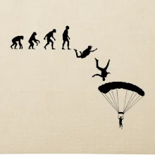 Evolúcia parašutista zoskok