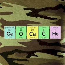 Geocache - periodická tabuľka