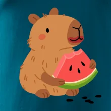 Kapybara s melónom Kapybara s melónom