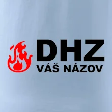 DHZ (oheň, názov sboru - vlastný nápis)
