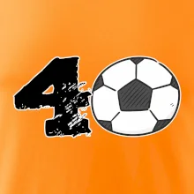 Futbal okrúhle narodeniny 40 Futbal okrúhle narodeniny 40