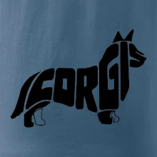Corgi - nápis v tele