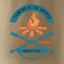 Camping oheň Camping oheň