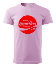 Corona virus pandemic logo