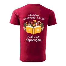 Ak mám otvorenú knihu, tak vás nepočujem Ak mám otvorenú knihu, tak vás nepočujem