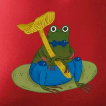 Žaba s hubou (studio-arte.cz)