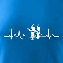 EKG synchronizované plávanie