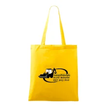 Bagrista v kruhu - vlastný nápis