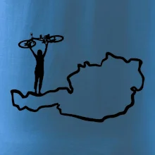 Cyklistka - Mapa Rakúska