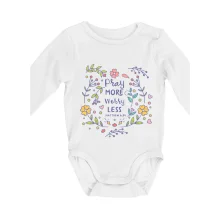 Pray more worry less