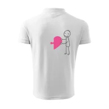 Párové tričká puzzle postavička