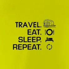 Eat sleep travel - Malý príves