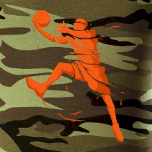 Basketball player splash