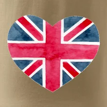 Britské srdce maľované Britské srdce maľované