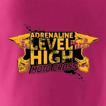 Motocross adrenaline level high
