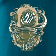 Starý potápačský skafander