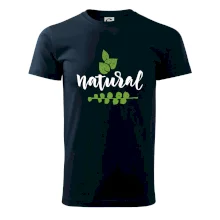 Natural - nápis v listoch