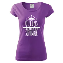 Queens are born in September