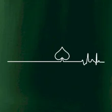 Poker EKG listy piky Poker EKG listy piky