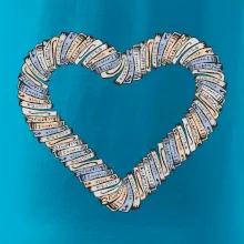 Srdce z kníh Srdce z kníh