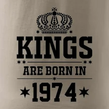 Kings are born in 1974