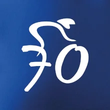 Cyklista oslavuje sedemdesiatku (70)