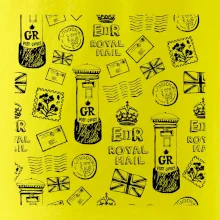 Britská pošta ikony