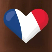 Francúzska vlajka srdca