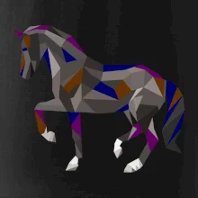 Kôň geometria farebný