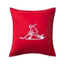 Kreslený hokejista tučnou fixkou