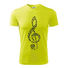 Husľový kľúč z nôt Husľový kľúč z nôt