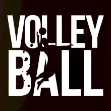 Volleyball nápis Volleyball nápis